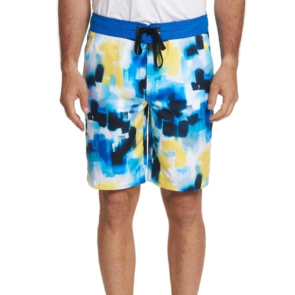 Robert Graham Madeira Islands  Swim Trunks